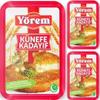 By Pufai Grocery, Pastry Threads Kadayif Kunefe Kadayif 500 Gram x 3 Packs view 1
