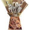 Personalised Luxury Chocolate Bouquet Hamper  Personalised Sweet Gift for Him or Her  Perfect for Birthdays, Christmas or Any Occasion (Compatible GALAXY) view 4
