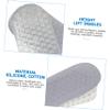 HAPINARY 2pairs Height Increase Insoles for Men Women Support Inserts Breathable Silicone Arch Support view 3
