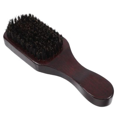 Beavorty Beard Brush for Men Barber Shop Handle Brush Portable Cleaning for Men Barber Accessories