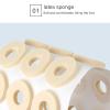 Foam Corn Cushions Corn Pads Soft Shoes Sticker Waterproof Adhesive Toe Pads For Corn Callous And Feet Protectors Corn Cushions Toe Callus Anti Friction Pads Latex Foam Cushions Self Adhesive Pads view 4