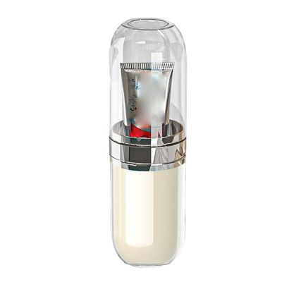 Travel Toothbrush Cup Case, Traveling Portable Toothbrush Toothpaste Organizer, Teeth Care Companion for Bathroom and School for Caravan, Hiking, Expedition