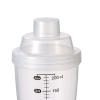 Shaker Bottle for Protein Powder Portable with Scale for Office Fitness view 2