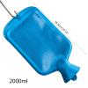 Best Colon Cleanse Enema Bag Tubing (2 Quart) Hot Water Bottle Coffee Shower Douche & Home Adult Enema Kit Blue Colon Cleanse view 4