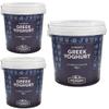 By Pufai Grocery, Premium Greek Yoghurt Strained Yoghurt% 14 Fat 1000 Gramm x 3 yoghurt container view 1