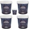 By Pufai Grocery, Premium Greek Yoghurt Strained Yoghurt% 14 Fat 1000 Gramm x 5 yoghurt container view 1