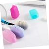 FRCOLOR 10pcs Silicone Toothbrush Cover Protective Cap for Toothbrush Heads for Home and Travel Use Keeps Clean and Sanitary view 2