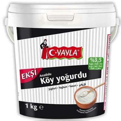 By Pufai Grocery, Yayla Sour Village Yoghurt% 3 Fat 1000 Gramm