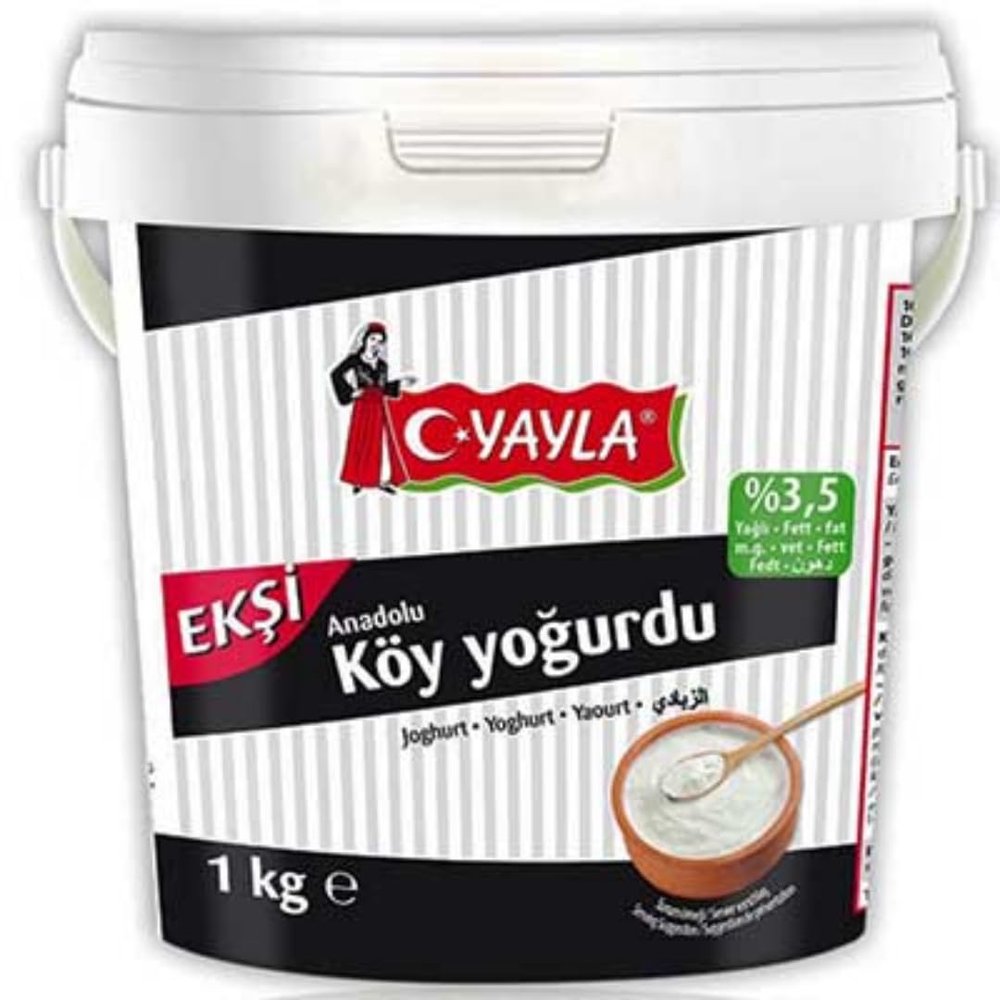 By Pufai Grocery, Yayla Sour Village Yoghurt% 3 Fat 1000 Gramm