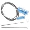 Alipis 3pcs Cleaning Brush Set for Drain and Straw Flexible Filter Brush Long Cleaners for Bottle and Sink Drain Cleaner view 1