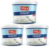 By Pufai Grocery, Yayla Yoghurt Afyon Turkish Style Strained Yoghurt% 10 Fat 1000 Gramm x 3 yoghurt container view 1