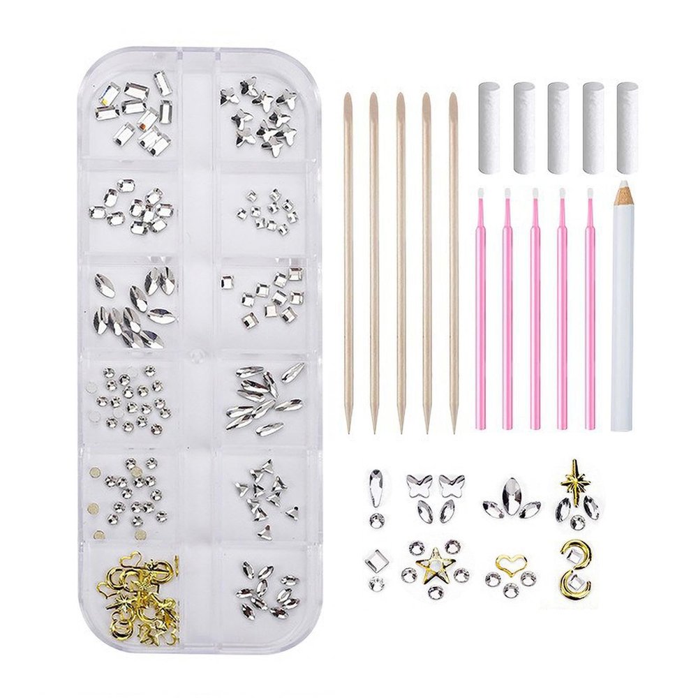 Tooth Gems Kit for Teeth - Teeth Gems Jewelry - Tooth Gem Kit, Tooth Gems Kit for Teeth, Teeth Gems, Fashionable Tooth Gems Decoration for Shining Smile