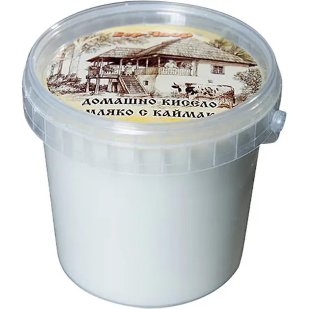 By Pufai Grocery, Borchvor Homemade Cream Yoghurt Greek Yoghurt% 4,5 Fat 500 Gramm