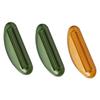 Gogogmee 3pcs Small Tube Roller Squeezer Toothpaste Squeezer Manual Bathroom Toothpaste Squeezing Tool for Boys and Girls Adults Random Color view 1
