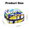 Period Kit Bag for Girls Women Ladies, Hope Lettering Sanitary Napkin Disposal Bags, Large Capacity Zipper Menstrual Pad Pouch view 2