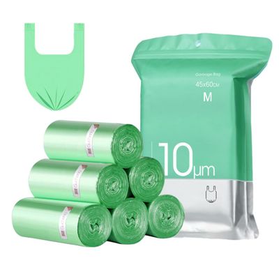 16L Bin Bags With Handles 100 Bags,Strong Bin Liners Trash Bag Plastic Bags for Kitchen Bathroom Garden Garbage Waste Rubbish Bags