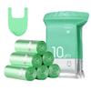 16L Bin Bags With Handles 100 Bags,Strong Bin Liners Trash Bag Plastic Bags for Kitchen Bathroom Garden Garbage Waste Rubbish Bags view 1
