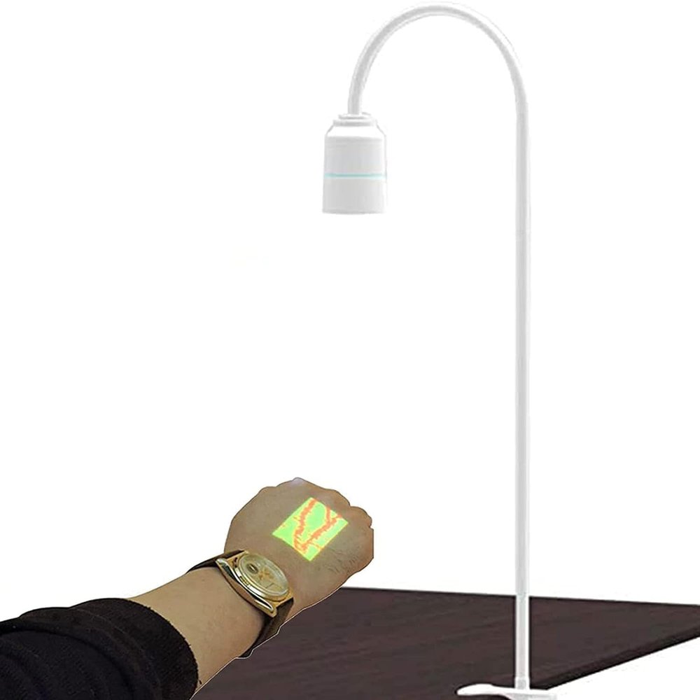 MASKIS Vein Finder Viewer, Portable Blood Vessel Finder, Vein Illumination Detector Locator Display Lights Imaging Vein Finder, For Elderly Children Easy Finding Subcutaneous Veins