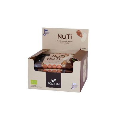 Foodin Nuti Almond Dark Chocolate and Sea Salt 35g