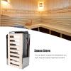 Fnppyrd 3KW Sauna Stove Stainless Steel Sauna Heater 110V Internal Control Sauna Heating Stove for Bedroom Office Electric Heating Tube view 2
