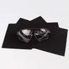 5Pcs Black Microfiber Glasses Wiping Cloth,Sunglasses Cleaning Cloth,Mobile Phone Screen Wipe Cloth,Glasses Cleaner Wipes,Reusable and Washable,Cleaning Cloth for Glasses,Eyeglasses,Camera Lens view 1
