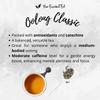 Oolong Tea Classic (150g) Chinese Leaf, Loose Tea Fujian Aromatic Floral Fruity Slightly Fermented High Caffeine Content Smooth Mellow Hand-Picked Leaves, Resealable Pouch for Freshness view 3