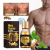 Men Therm Bee Venom - Mentherm Bee Venom Gynecomastia Heating Oil,Men Therm Bee Venom Oil,Gynecomastia Tightening Oil for Men,Bee Venom Oil for Eliminates Excess Breast Tissue,Reduce Chest Fat view 2