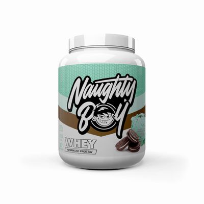 Naughty Boy ISO-9 Isolate Protein Powder, Optimum Taste and Mixability for Both Males and Females, High Protein, Low Sugar, Low Carb, Muscle Building Powder (Mint Cookies & Cream, 2010 g)