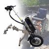 MIRRSSET Electric Handcycle Wheelchair Attachment, Range 55/65 km, Electric Wheelchair Pull Device, with Waterproof Independent Plug,17A A view 1