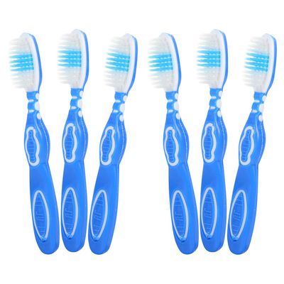 6pcs Mini Toothbrush Portable Design with Soft Bristles for Cleaning for Travel and Household Use Ergonomic Grip for Comfort Compact