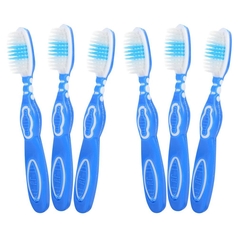 6pcs Mini Toothbrush Portable Design with Soft Bristles for Cleaning for Travel and Household Use Ergonomic Grip for Comfort Compact