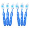 6pcs Mini Toothbrush Portable Design with Soft Bristles for Cleaning for Travel and Household Use Ergonomic Grip for Comfort Compact view 1