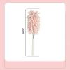 cleaning supplies, Duster, Feather Duster Static Duster Household Mini Bendable and Retractable Cleaning Artifact Chenille Dust Dust (Pink) (Color : Pink) view 2