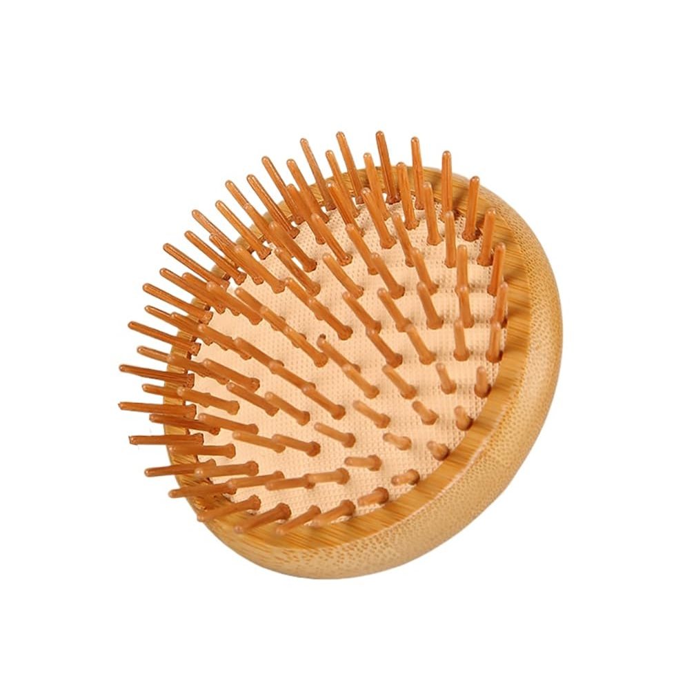 1Pc Handheld Air Cushion Massage Comb Portable Scalp Massage Brush Anti-Static Acupoint Meridian Brush Head Massager Relaxer (Straight Teeth)