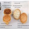 1Pc Handheld Air Cushion Massage Comb Portable Scalp Massage Brush Anti-Static Acupoint Meridian Brush Head Massager Relaxer (Straight Teeth) view 3