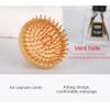 1Pc Handheld Air Cushion Massage Comb Portable Scalp Massage Brush Anti-Static Acupoint Meridian Brush Head Massager Relaxer (Straight Teeth) view 4