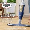 Bona Premium Spray Mop Kit for Oiled Wood Floors, Incl. 1x Oiled Wood Floor Cleaner Liquid Cartridge 850ml and 2x Microfibre Pad, Blue view 3