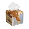 Cute Starfish Printed Tissue Box Cover | Square Leather Tissue Paper Holder for Home Hotel Car Office Decor view 1
