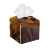 Cute Depressed Chihuahua Printed Tissue Box Cover | Square Leather Tissue Paper Holder for Home Hotel Car Office Decor view 1