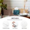 Ocean Wave Printed Tissue Box Cover | Square Leather Tissue Paper Holder for Home Hotel Car Office Decor view 2