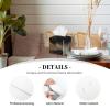 Cute Pekingese Printed Tissue Box Cover | Square Leather Tissue Paper Holder for Home Hotel Car Office Decor view 2
