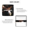 3D Bald Eagle Printed Tissue Box Cover | Square Leather Tissue Paper Holder for Home Hotel Car Office Decor view 3