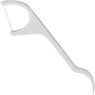 D Shape Dental Floss Sticks, Floss Picks, Floss Sticks Dental, Durable & Portable Flossing, Non-Slip Handle Toothpick, Teeth Cleaning