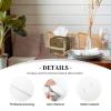 Antique Building with Roman Olive Branch and Greek Printed Tissue Box Cover | Square Leather Tissue Paper Holder for Home Hotel Car Office Decor view 2