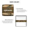 Antique Building with Roman Olive Branch and Greek Printed Tissue Box Cover | Square Leather Tissue Paper Holder for Home Hotel Car Office Decor view 3