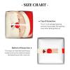 Cute Santa Claus Printed Tissue Box Cover | Square Leather Tissue Paper Holder for Home Hotel Car Office Decor view 3