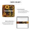 Blessed to Be Called Nana Sunflower Printed Tissue Box Cover | Square Leather Tissue Paper Holder for Home Hotel Car Office Decor view 3