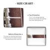 American Football Laces Printed Tissue Box Cover | Square Leather Tissue Paper Holder for Home Hotel Car Office Decor view 3