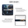 Ireland Outdoors County Clare The Cliffs Printed Tissue Box Cover | Square Leather Tissue Paper Holder for Home Hotel Car Office Decor view 3