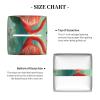 Two Flamingos Printed Tissue Box Cover | Square Leather Tissue Paper Holder for Home Hotel Car Office Decor view 3